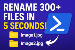 How to Bulk Rename Hundreds of Image Files in Seconds Using PowerShell (Full Guide + Scripts)